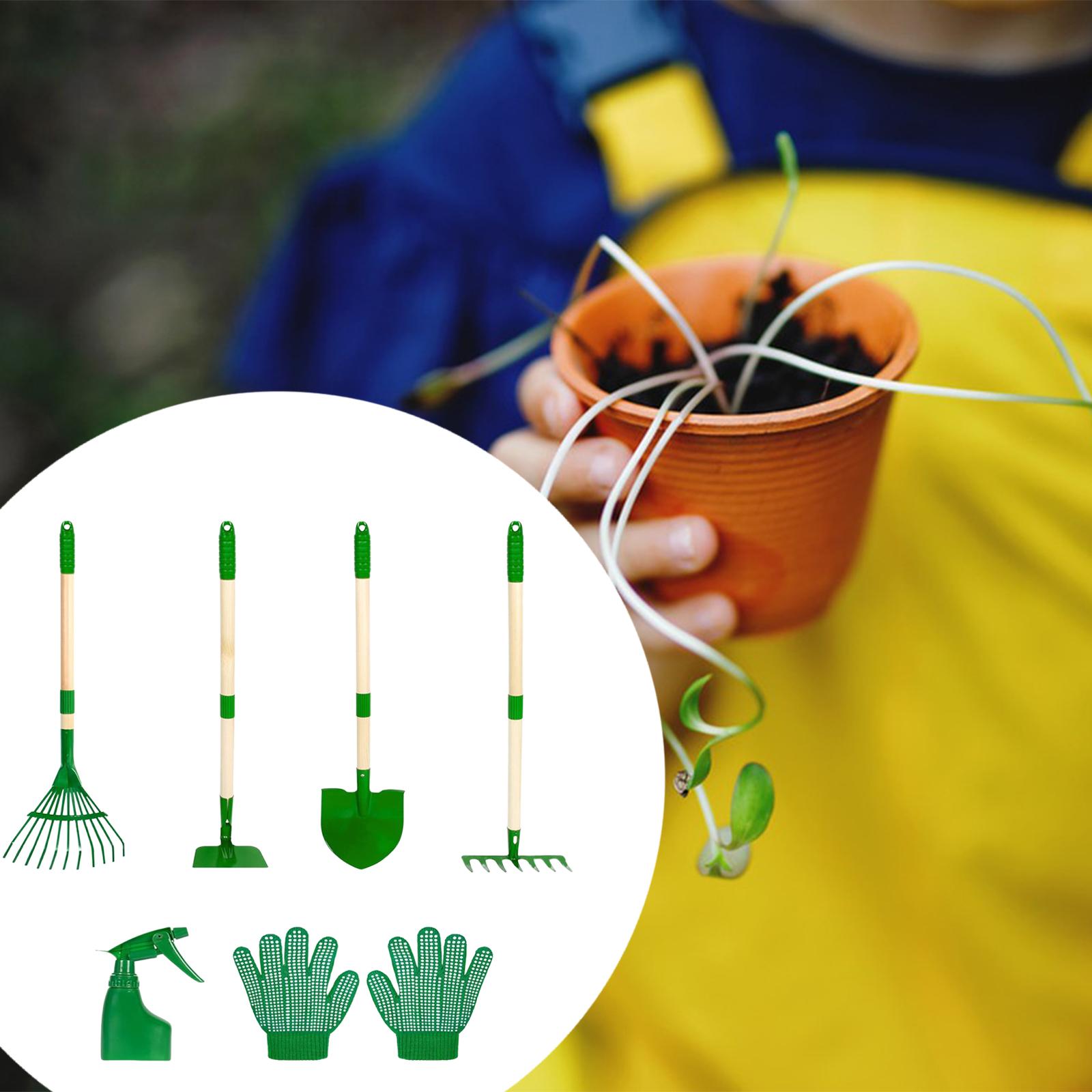 6 Pieces Kids Gardening Tools  - Gardening Tools Kids Set のレビューと価格