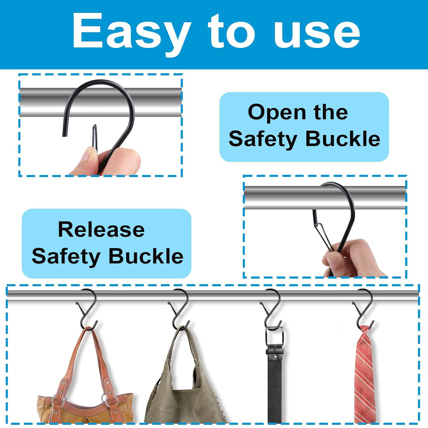2/4/8Pcs 4Inch S Hooks for Han - Outdoor Planting Bag のレビューと価格