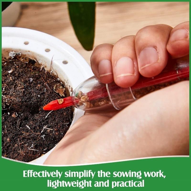 1pc Handheld Seed Dispenser, M - Gardening Tools Essential のレビューと価格