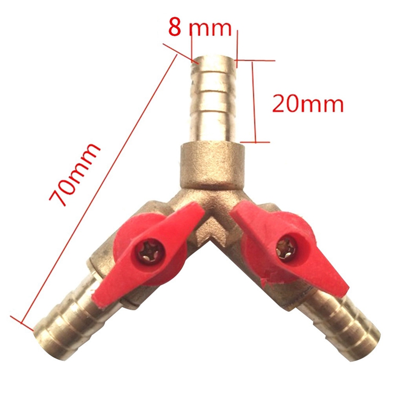 4Pcs 3 Way Shut Off Ball Valve - Gardening Tool のレビューと価格