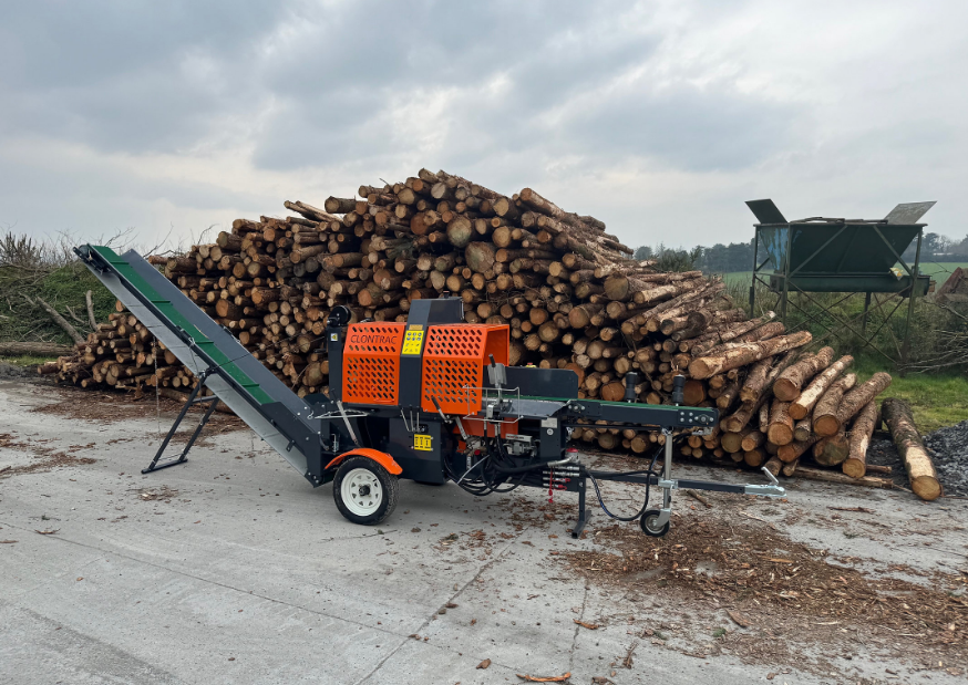 Automatic Forestry Log Splitte - Gardening Tools Video のレビューと価格