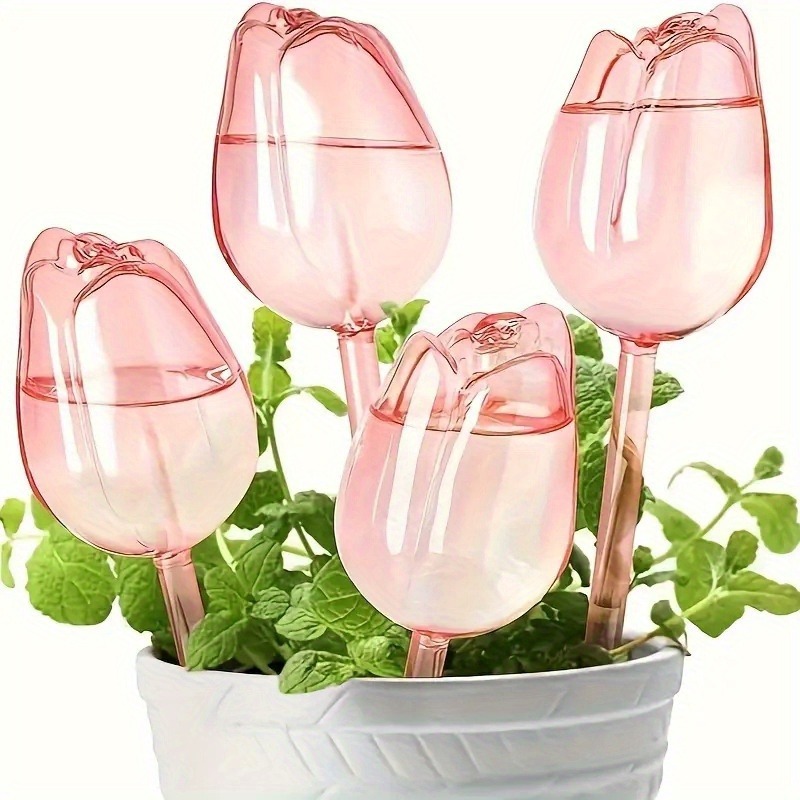 1/8pcs Premium Pink Self Water - Gardening Tools For Home のレビューと価格