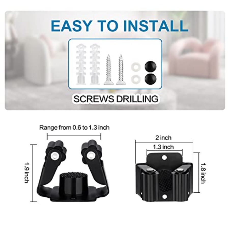 3PCS Broom and Mop Holder, Hea - Gardening Tools Organizer のレビューと価格